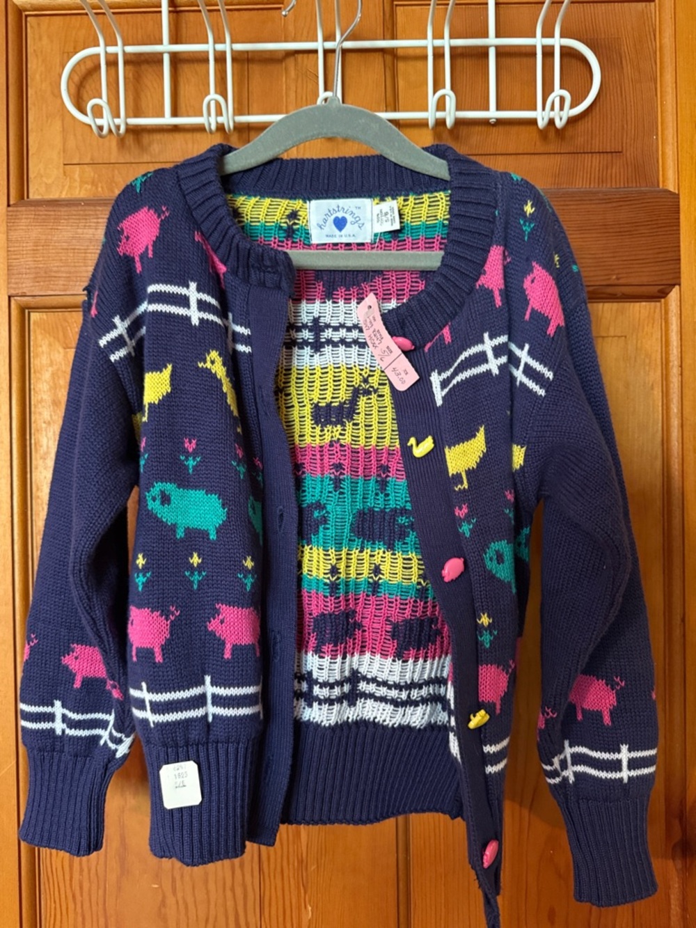 Girls Vintage Hartstring 100% cotton farm